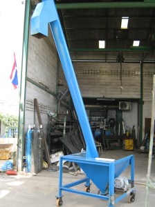 ท่อส่งเม็ดพลาสติก